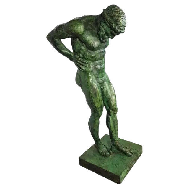 Large Bronze Statue of Atlas, 20th Century For Sale