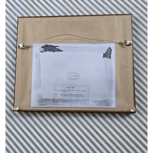 One of a series of antique University of Minnesota athletics team photographs. This is the U of M Men's Swimming Team of...