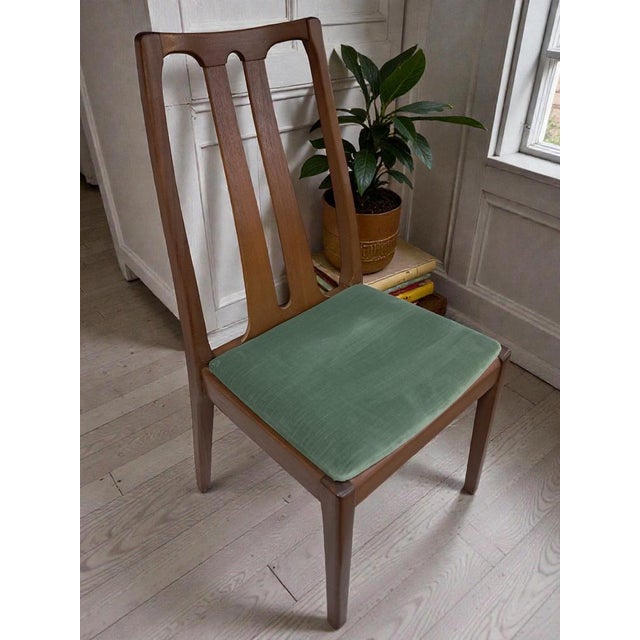 Mid-Century Dining Chairs in Teak from Nathan, 1960s, Set of 4 For Sale - Image 9 of 18