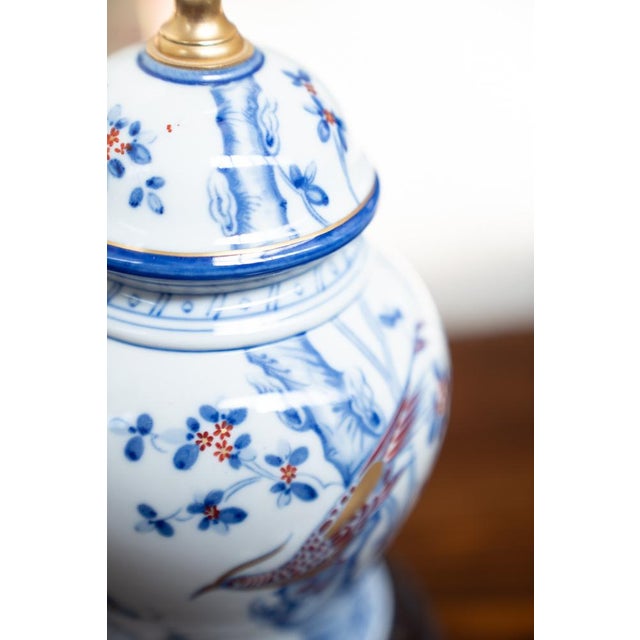 1980s Porcelain Table Lamp, 1980s For Sale - Image 5 of 17
