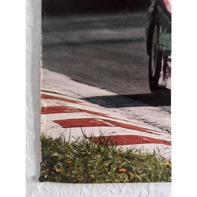 Paper Monza Sprint 86 Original Porsche Poster by Strenger Grafik Design, 1986 For Sale - Image 7 of 9