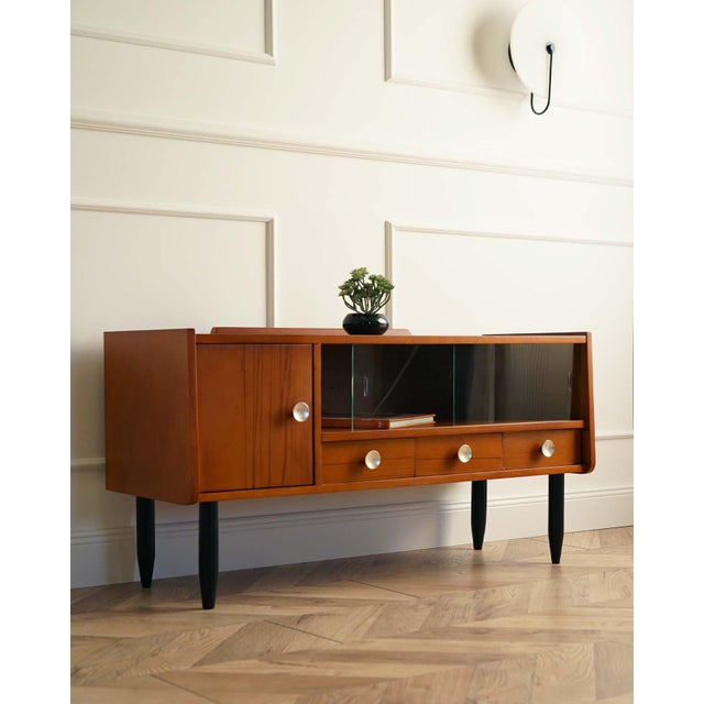 Small Vintage TV Unit from Vilniaus Baldų Kombinatas, 1965 For Sale - Image 11 of 11