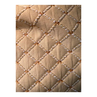 Stroheim and Roman Yellow Quilted Fabric- 2 Yards For Sale