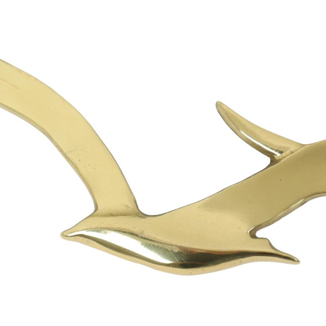 Mid Century Wall Decoration Seagulls Copper Brass Sun Bijan, 1970s For Sale - Image 10 of 18