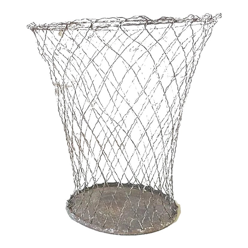 Vintage Waste Paper Basket Chairish