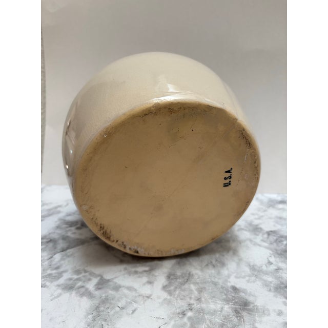 Large Vintage American Pottery Crockery Jug For Sale In Sacramento - Image 6 of 7