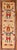 A rare mid-20th century one-of-a-kind North African Runner Measures: 2' x 6'2''.