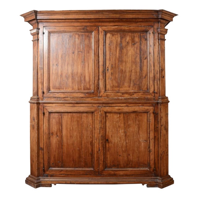 Antique Sacristy Wardrobe, 1500s For Sale