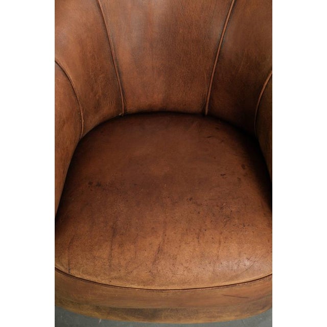 1990s Vintage Sheepskin Club Armchairs, Set of 2 For Sale - Image 5 of 16