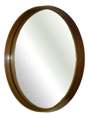 Vintage German Mirror with Light, 1970