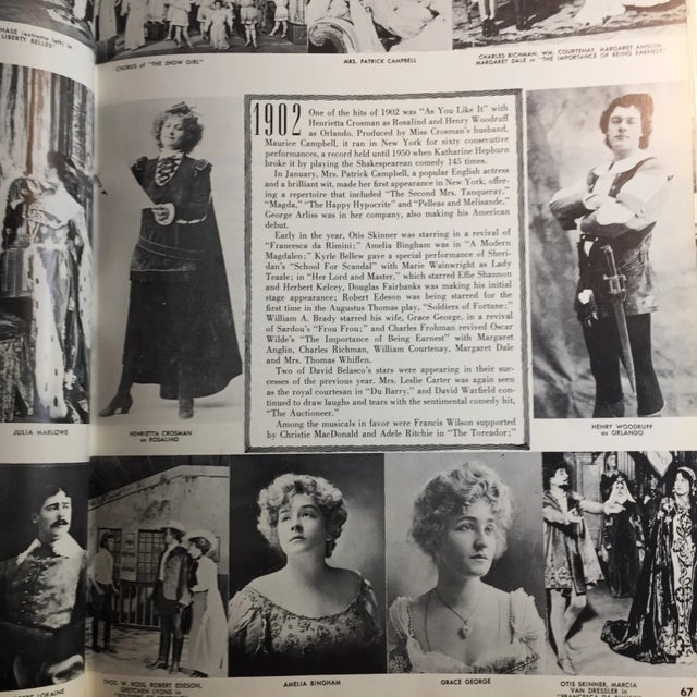 "Pictorial History of the American Theatre 1860-1970" 1969 Book For Sale In New York - Image 6 of 11