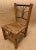 Rattan Tortoise Burnt Bamboo Chair/Plant Stand For Sale - Image 4 of 10
