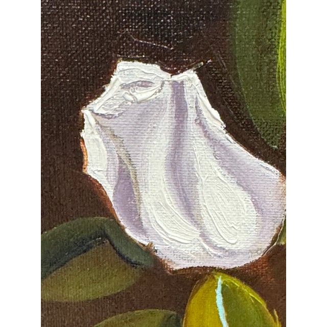 2020s Elegance Times Three Oil Painting For Sale - Image 5 of 7