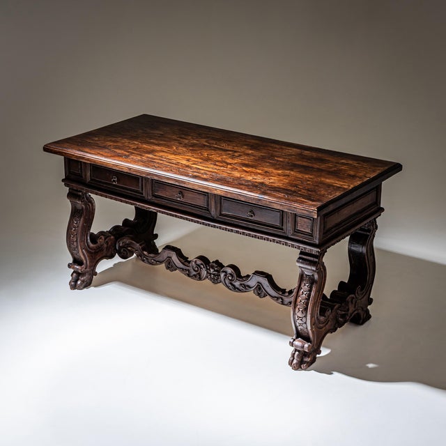 17th Century Renaissance Dining Table, Italy For Sale - Image 3 of 10