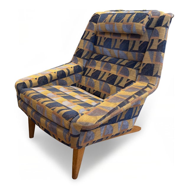 1960s Model 4410 lounge chair designed by Folke Ohlsson for Fritz Hansen, Denmark. Swedish designer Folke Ohlsson produced...