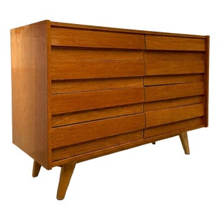 Mid-Century U-453 Chest of Drawers from Jiří Jiroutek, Czechoslovakia, 1960s For Sale