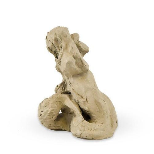 Anastasia Kurakina, Terracotta Mermaid Sculpture, 2019, Terracotta For Sale - Image 4 of 6