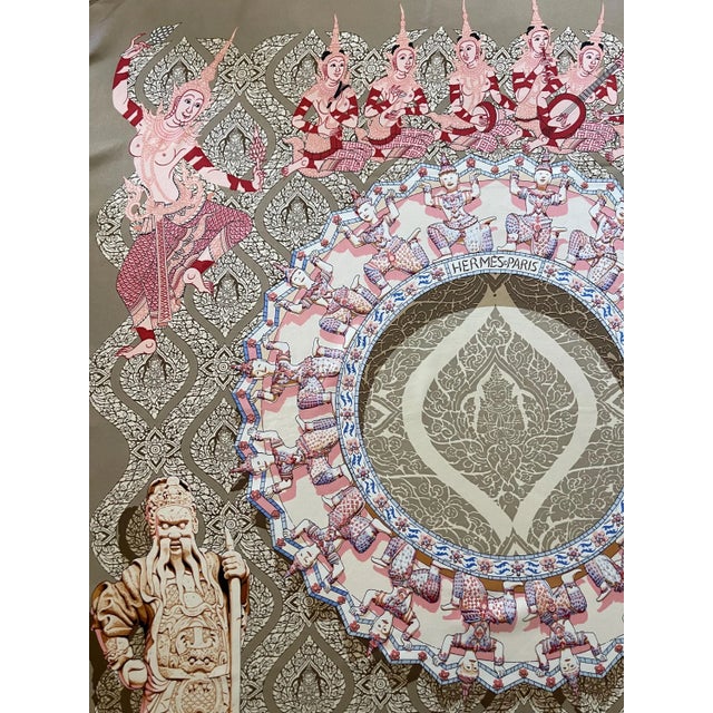 Textile Hermès Scarf “Siam” 1978 For Sale - Image 7 of 9