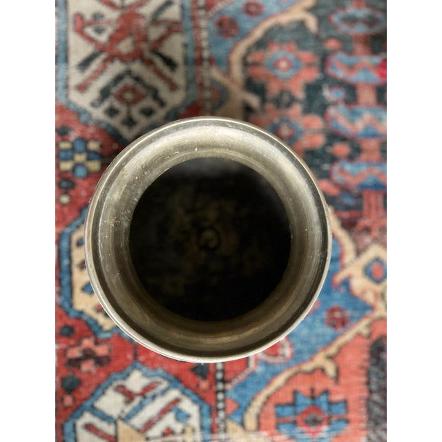 Metal Mid-Century Handcrafted Brass Indian Water Pot For Sale - Image 7 of 9