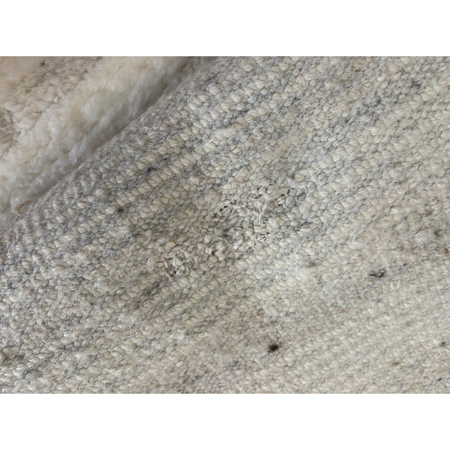 Rh Eli Wool Rug – 12' × 15' Natural | Hand-Knotted New Zealand Wool | Moroccan-Inspired Contemporary Design For Sale - Image 11 of 18