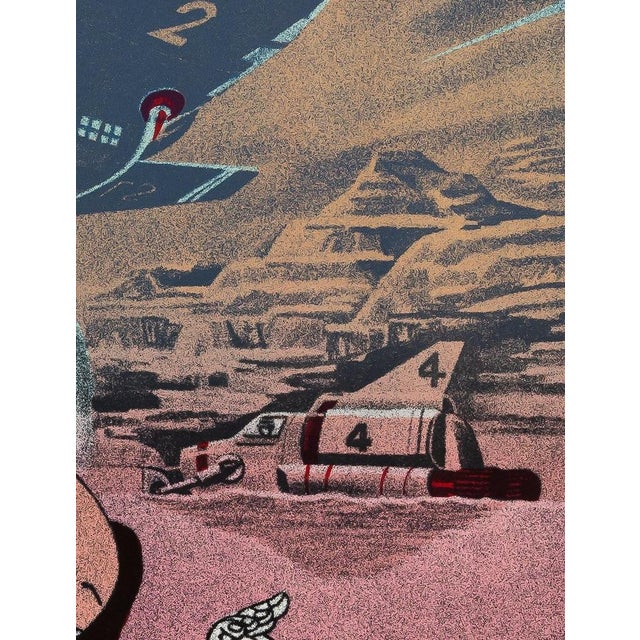 Guðmundur Guðmundsson, Shunga et missiles, Lithograph For Sale - Image 5 of 7