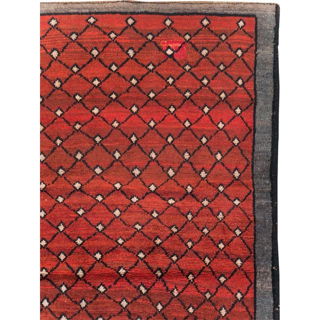 Modern Galerie Shabab Collection Mid-20th Century Handmade Turkish Anatolian Room Size Carpet For Sale - Image 3 of 10