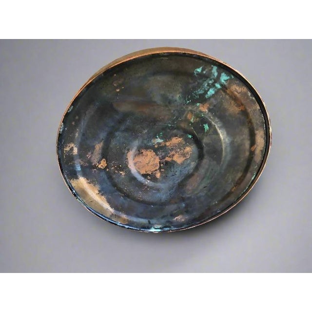 1940s Copper Kettle With Lid For Sale - Image 4 of 4