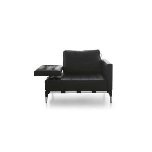 Mid-Century Steel and Leather Prive Sofa by Philippe Starck for Cassina For Sale - Image 15 of 16