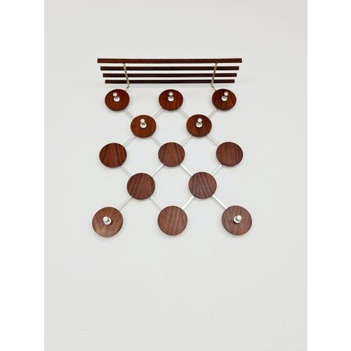 Mid-Century Teak Coat Rack, 1960s For Sale - Image 3 of 11