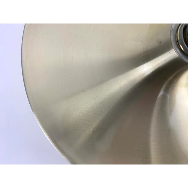Gold Mid-Century Modern German Flush Mount in the style of Charlotte Perriand, 1960s For Sale - Image 8 of 13