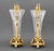 Gold Louis XVI Style Ormolu Mounted Crystal Vases, Pair For Sale - Image 8 of 9
