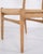 CH23 Oak Dining Chairs with Woven Seats by Hans J. Wegner for Carl Hansen & Søn, 1960s, Set of 4 For Sale - Image 8 of 12