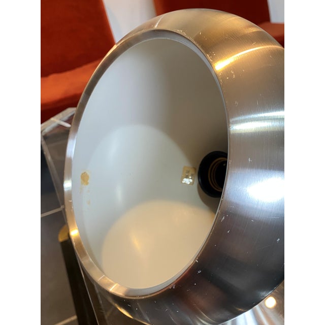 Silver N2 Aluminum Alu Suspension Lamp by Johannes Hammerborg Fog & Morup, Denmark, 1970s For Sale - Image 8 of 18