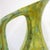 Large Mid-Century Green Ceramic Spout Jug For Sale - Image 4 of 10
