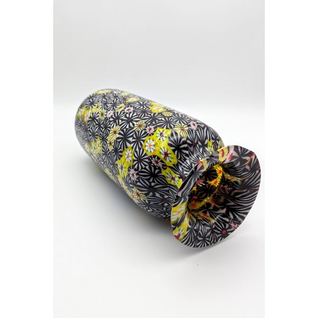 Murano Glass Kiku Vase by Renato Toso for Fratelli Toso, 1960s For Sale - Image 4 of 7