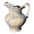 Antique Victorian Blue & White Ceramic Wash Pitcher For Sale