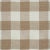 Schumacher Barnes Performance Check Fabric in Natural For Sale