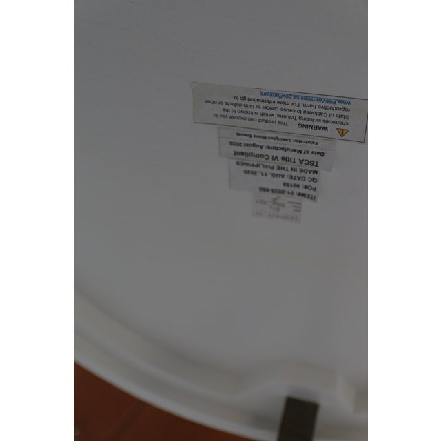 2020s Round Chairside Merury Spot Table For Sale - Image 5 of 5