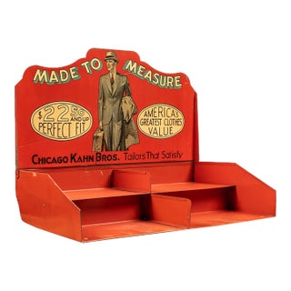 Antique Kahn Bros. Point-of-Sale Garment Display For Sale
