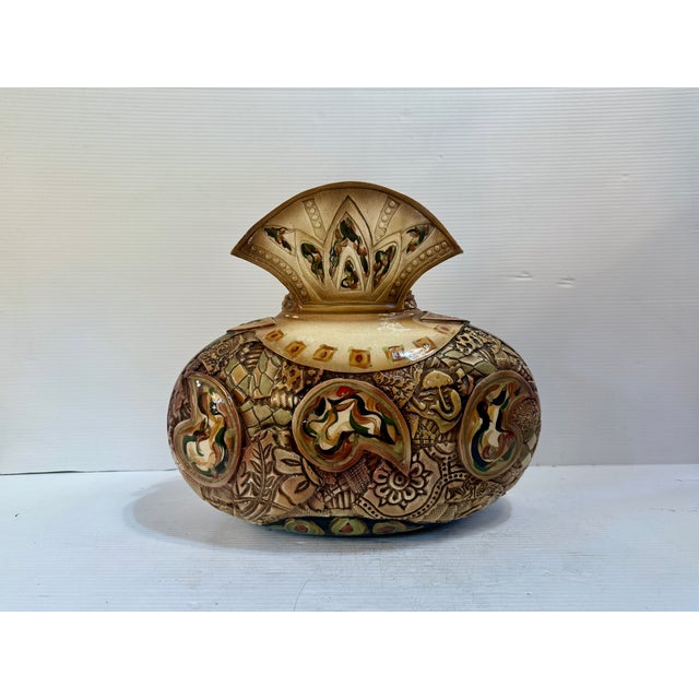 2000 - 2009 Hand Crafted Vase by Gail Markiewicz For Sale - Image 5 of 10