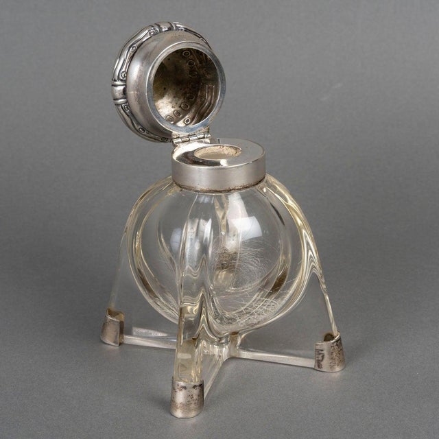 Art Nouveau Inkwell, Denmark, 1920 For Sale - Image 4 of 7