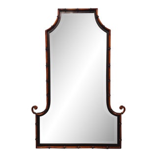 Uttermost Regency Style Pagoda Mirror For Sale
