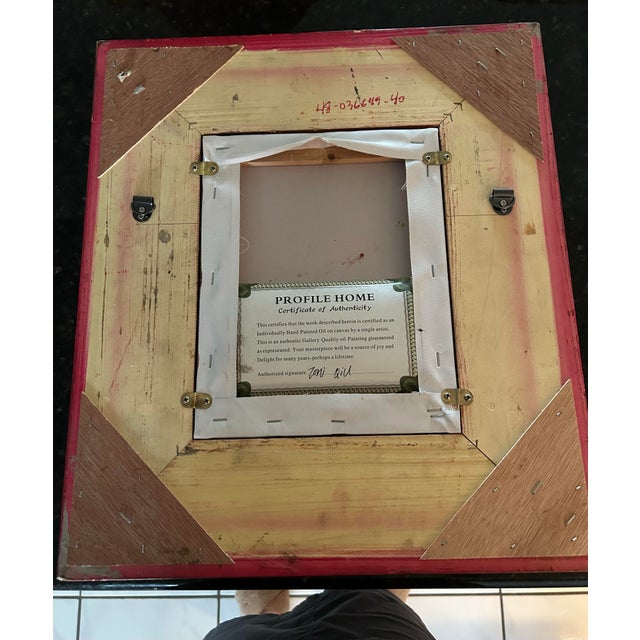 1970s 1970s Venice Canal Oil Painting For Sale - Image 5 of 5