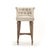 The Amelie Bar Stool from Zentique brings the beloved Amelie slipper chair's charm to bar height. A petite button-tufted...