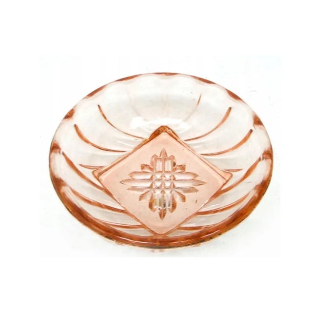 Art Deco Bowl attributed to Krosno Glassworks For Sale - Image 4 of 5