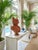Vintage Anthropomorphic Cat Bust Sculpture in Terracotta-Colored Reconstituted Stone For Sale In West Palm - Image 6 of 8