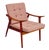 Mid-Century Scandinavian Teak Lounge Chair by Fredrik Kayser for Vante, 1950s For Sale