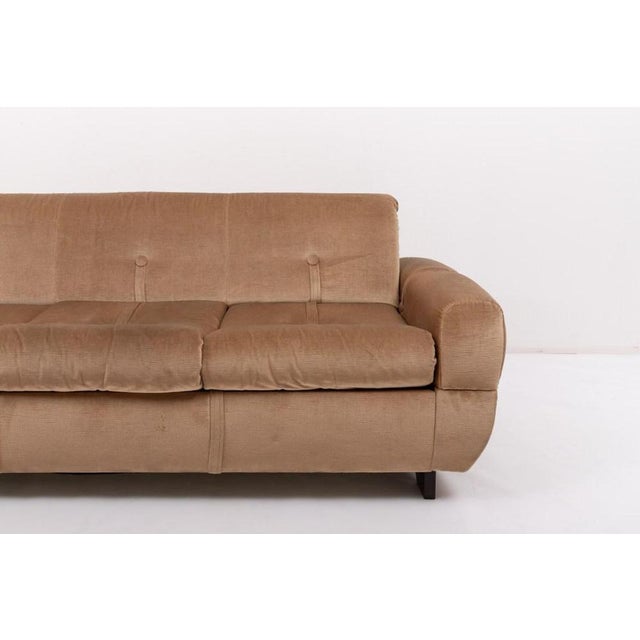 1960s Italian Curved Sofa, 1960s For Sale - Image 5 of 11