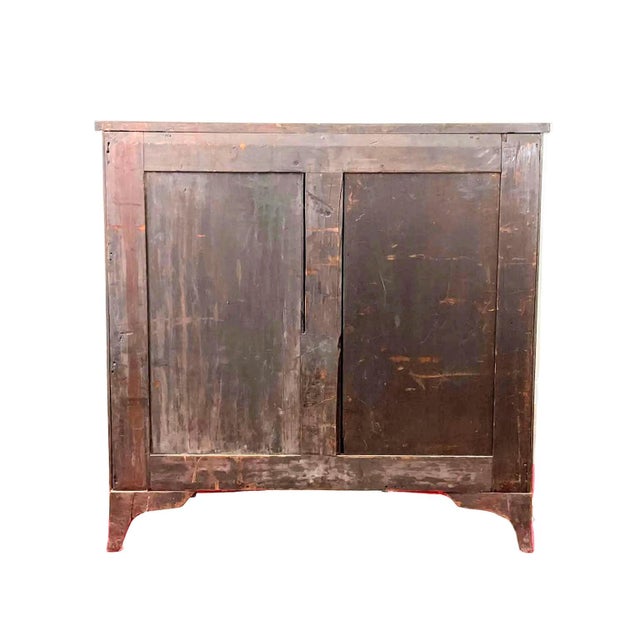 Traditional Antique Early 1800 Georgian English Secretaire Cabinet, Walnut For Sale - Image 3 of 16