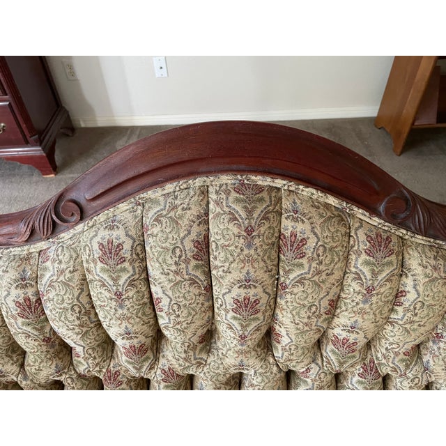 Late 19th Century Late 19th Century Victorian Love Seat For Sale - Image 5 of 6